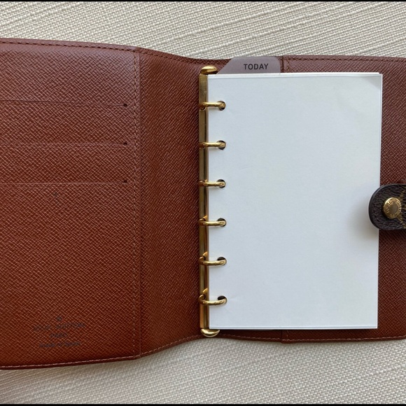Authentic Louis Vuitton Canvas Agenda PM Monogram.Made in Spain. - Picture 4 of 9